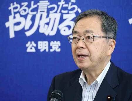 野党と選挙協力「あり得る」　公明党の斉藤代表