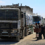 国連「数千トンの物資がガザに」　イスラエル、合意違反訴えて制限か