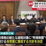 【速報】日本維新の会の両院議員総会開始