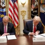 【トランプ】米豪首脳がレアアース協定に署名、中国に対抗…「合意には日本とのプロジェクトも含まれる」