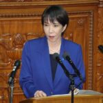 時事通信「『政治とカネ』なぜ語らぬ　高市首相の所信表明演説」