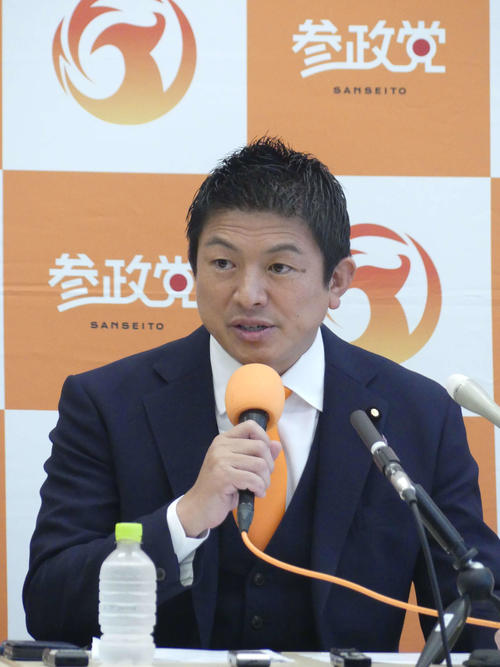 参政・神谷宗幣代表「もう１度戦いを練り直す」宮城県知事選で応援候補が僅差敗北受けコメント