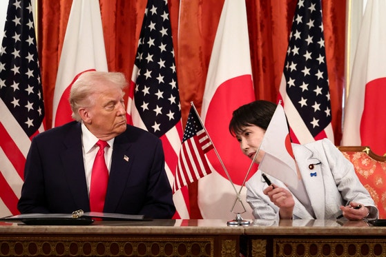【中央日報】「日本のために何でもする」「ノーベル賞推薦」…トランプ大統領と高市首相、互いに称賛