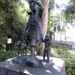 【アメリカ】岡山市が姉妹都市サンノゼに贈った桃太郎像、根元から切断され盗まれる