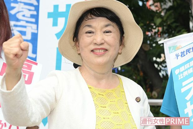 社民・福島瑞穂党首、自維連立で合意の議員定数削減に反対。社民党が消滅するので