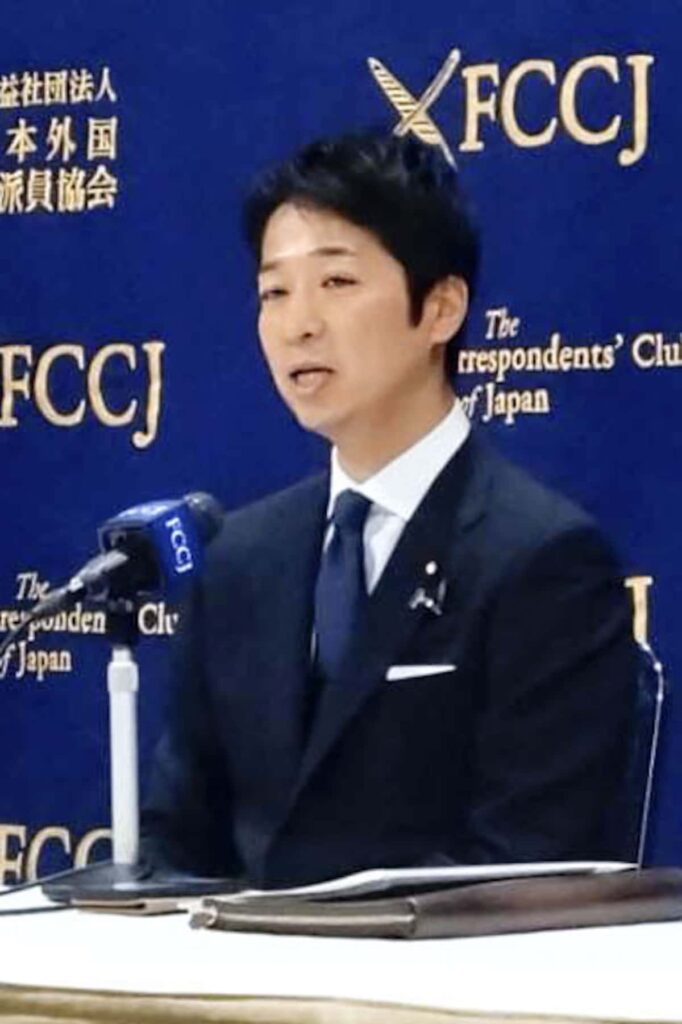 「なぜ私だけ出禁なのか」　維新藤田氏、外国特派員協会で日本のフリー記者から追及受ける
