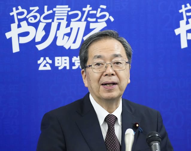 公明党・斉藤代表「殺傷兵器輸出は死の商人に」　ルール撤廃に苦言