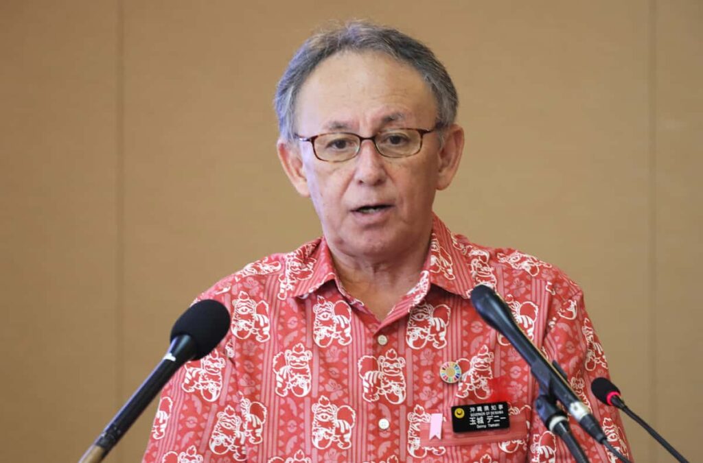 玉城知事「沖縄は日本、両国とも承知」 中国メディア宣伝で