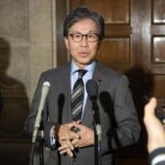 【中道】安住幹事長　〈立憲として「辺野古中止」の立場に変わりはない。〉