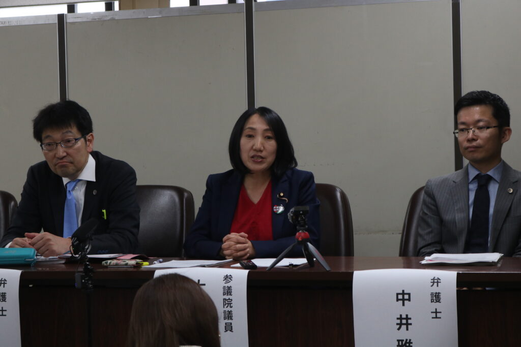 【社民党】大椿ゆうこ『納税しないと永住許可を取り消すというのは政治が生み出した差別』