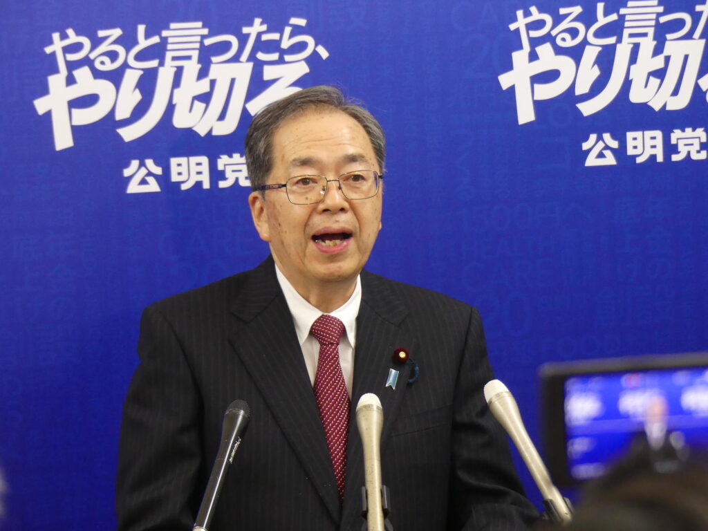 「選挙目当てではないんです！」公明・斉藤代表、立民との新党結成めぐり