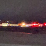 磐越自動車道で大型トレーラーと普通トラックが衝突する事故…女性がトラックから出られなくなる