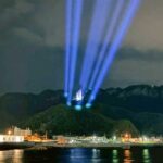 【千葉】「明らかな光害」「中止すべき」　鋸山ラピュタの壁、ライトアップが物議　観光協会は影響否定も「真摯に受け止めております」