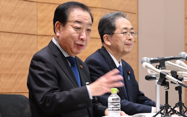 中道・野田共同代表、辺野古移設「慎重な立場」　党首討論の質問に回答