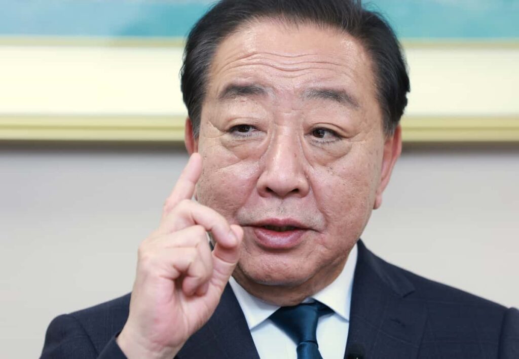 「比較第一党なら政権狙えるチャンス」　中道改革連合の野田氏、産経新聞取材に意欲を示す