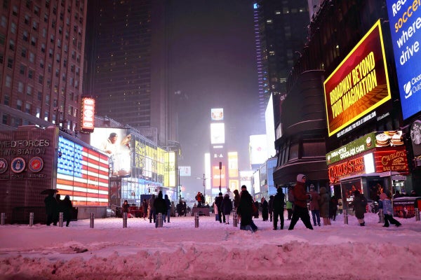 ニューヨークの路上で死者５人見つかる…氷点下４０度以下、州兵１００人が救助を支援