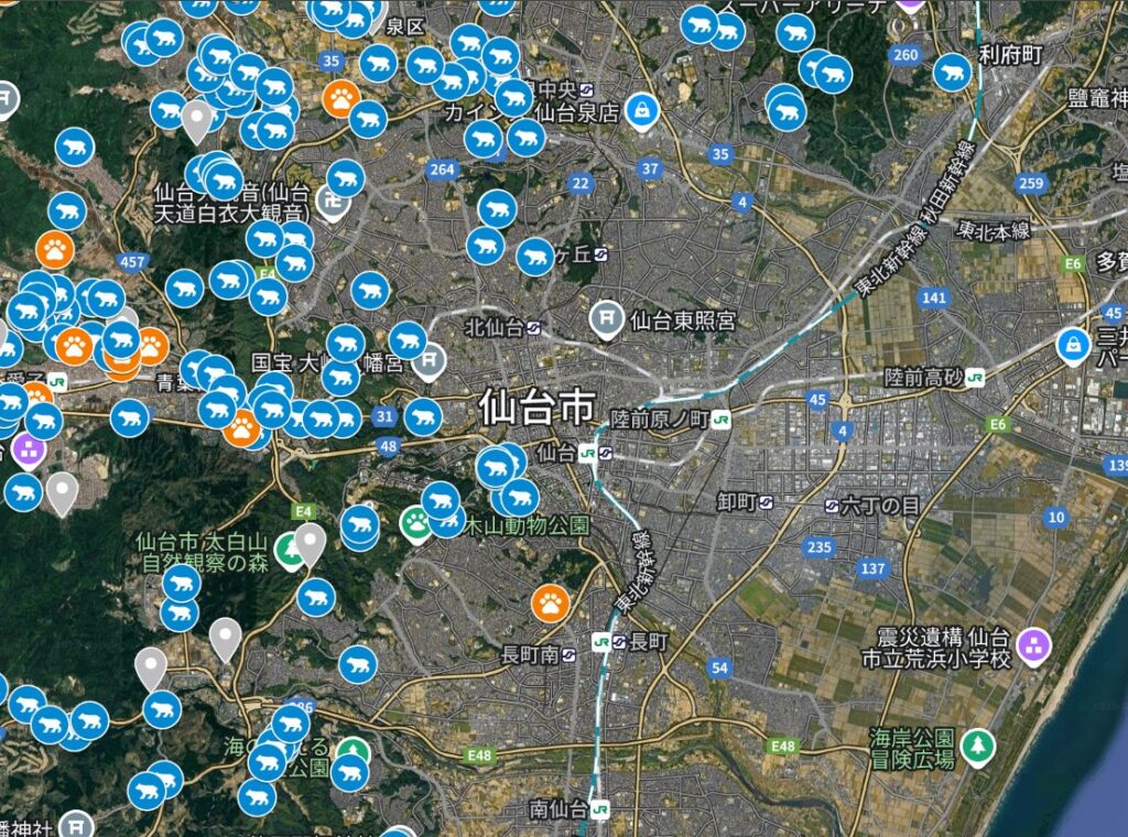 【悲報】クマの目撃情報、ガチでやばいことになるｗ