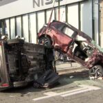 【群馬】「車が飛んできた」自動車販売店に乗用車が突っ込み展示車に衝突するなど9台からむ事故　前橋市