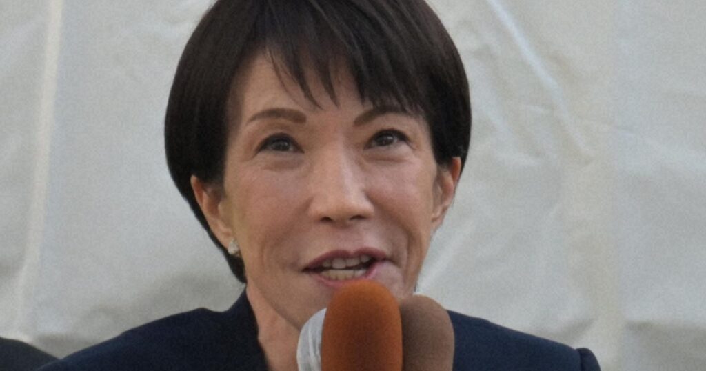 【毎日新聞】高市首相、国旗損壊罪の創設に意欲　日本の国旗は対象外「おかしい」　第一声