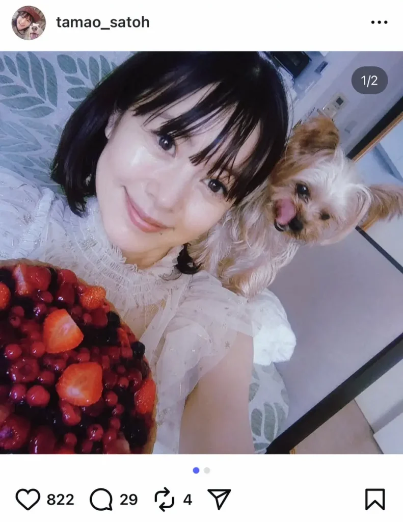 【芸能】さとう珠緒　過去の恋愛の修羅場を告白　彼氏とベッドにいたら「ピンポーンって元カノが」