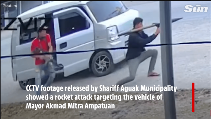 再)　フィリピン町長の車がロケットランチャーで襲撃されるも…「かすった程度」トヨタ車の圧倒的耐久性