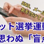 ネットで選挙運動、気をつけることは？　候補者ならＯＫでも、有権者はＮＧなことも