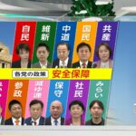 【解説】防衛力強化は？非核三原則は？　各党の公約チェック…北朝鮮・中国・ロシアの動向も「安全保障」観に温度差