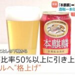 本麒麟、金麦などビール化　税制改革で