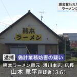 自作自演ラーメンを偽計業務妨害疑いで逮捕送検