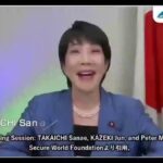 【さすが高市早苗さん】正面を向き英語で堂々と演説、下を向き他人が書いた原稿を棒読みの議員とは大違い