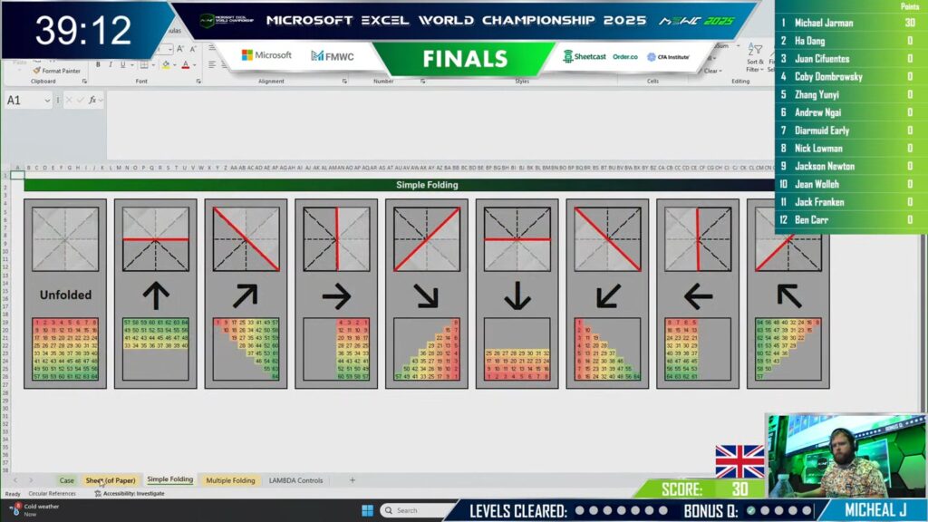 「世界最強のエクセル使い」を決める大会が開催。あらゆる関数を駆使して熾烈なバトルを繰り広げる