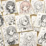 【違法薬物？】 日本のイラストレーターの偽イラスト色紙がヤフオクに、中共メディア「傷つくのは創作者本人」