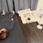 中川翔子、双子の長男・次男と“川の字で寝る”ほっこり親子3ショットに「ステキ」「尊い」