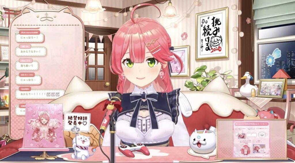 VTuberさくらみこ、復帰後の生配信で一連の騒動について謝罪 「言葉の選び方が良くなかったなと思う部分は本当にあった」