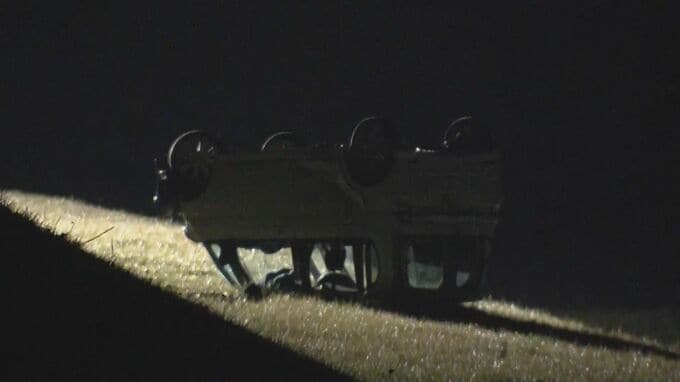【福岡】「車が土手に落ちた」定員超える5人が乗っていた軽乗用車が河川敷に転落　17歳少女が死亡　10代男女4人けが