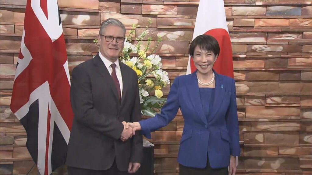 【速報】日英首脳会談・・・高市首相、英首相公式別荘への招待受ける