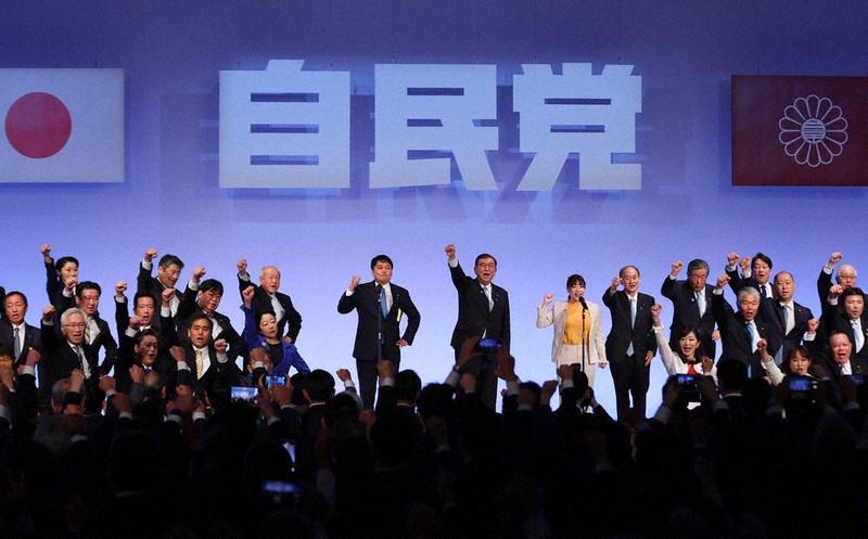 【朗報】自民党支持率、10ポイント上昇