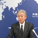 「中国人観光客のビザ緩和時期は検討中」「中国人観光客増加は喜ばしい」「維新の突然の議員定数削減に違和感」岩屋外相、最後の会見にて