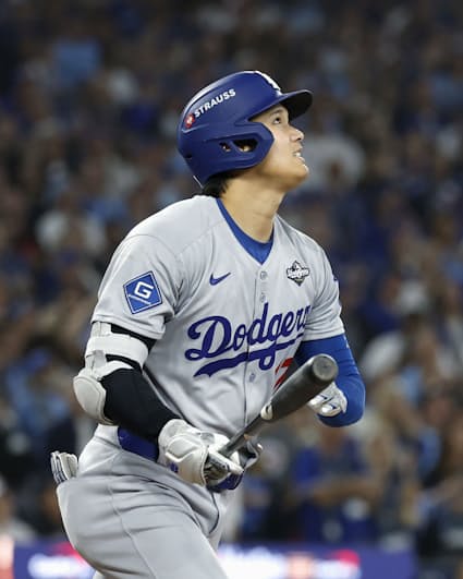 【MLB】大谷翔平がワールドシリーズ初本塁打！！今季ポストシーズン６発目