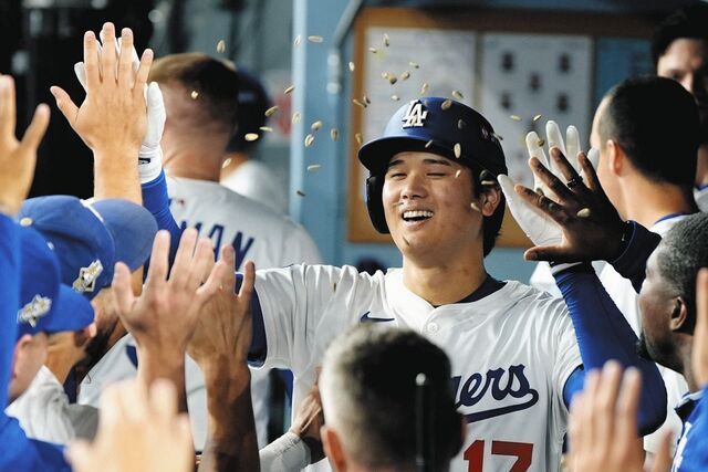 【MLB】大谷翔平がリーグ優勝決定シリーズMVP　投手では1勝、打者では4試合で打率.357、3本塁打、4打点