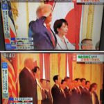 NHK、高市トランプ両首脳会談セレモニーで放送トラブル。米国国歌演奏中に「ぼかし」のような画像乱れ