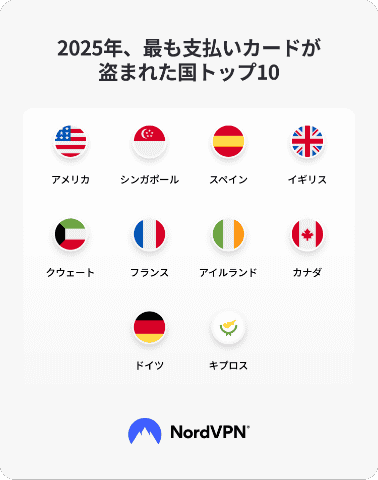 【盗難クレジットカード情報】「日本のカード情報が世界最高額で売買」とNordVPNがダークウェブの調査結果を発表。その理由は？