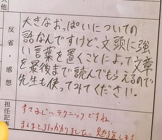 【画像】文豪学生が使う文章のテクニック、レベチｗ