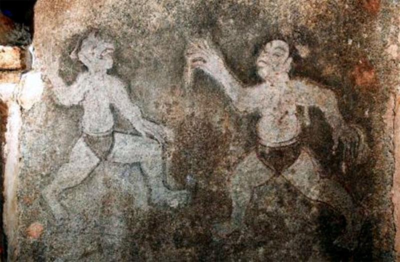 最古の壁画　インドネシア・ムナ島で発見　スペインの洞窟壁画を千年上回る6万7800年以上前