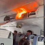 【恐怖】中国機内でリチウム電池が発火🔥煙充満　乗客騒然