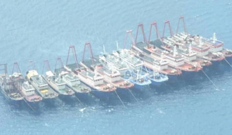 中国海軍、連環の計