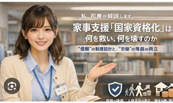 日本政府、家事代行を国家資格化　日本にメイドが増える