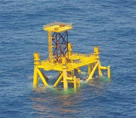 【外務省】今般、東シナ海の日中の地理的中間線の西側において、中国による新たな１基の構造物の設置に向けた動きを確認しました