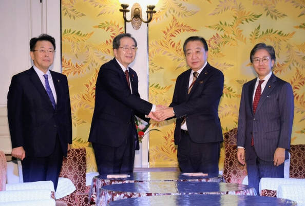 立憲と公明が消滅　新たな『中共改革連合戦線』のロゴマークが決定『血と鉄の掟こそすべて』