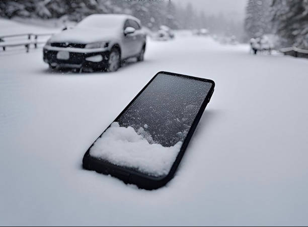 寒波でスマホ故障 修理依頼が急増